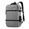 Mochila casual transfronteiriça, mochila de mão masculina multifuncional para negócios, grande capacidade, respirável e redutora de pressão, adequada para viagens de negócios e viagens