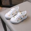 [Personalizado] Tênis para Meninas, Sapatos Esportivos, Sapatos Infantis, Sapatos Brancos, Sapatos para Crianças Pequenas, Sapatos para Bebês Meninas, Pedido no Atacado, Estampa de Frutas