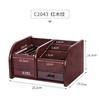 Caja de Almacenamiento de Control Remoto de Madera Portalápices de Escritorio Caja de Pañuelos Artículos Varios Mesita de Noche Escritorio Escritorio Mesa de Café Caja de Almacenamiento