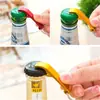 Abrebotellas de Cerveza Portátil Llavero 4 en 1 Bolsillo Aluminio Abrebotellas de Cerveza Lata 5 Colores Regalos para Fiestas de Boda