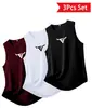 Chaleco de baloncesto estilo americano transfronterizo para hombre, ropa de entrenamiento impresa de secado rápido, camiseta deportiva de verano, top sin mangas para correr para hombre