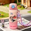 Botella de Agua Portátil Aislada de Alto Valor Estético de Buzz Lightyear y Judy Hopps con Licencia Oficial para Estudiantes con Doble Tapa para Beber y Popote de Bebida Directa