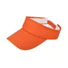 Gorra tipo visor con protección solar con impresión de logo personalizado para equipos, Gorra publicitaria, Agencia de viajes, Gorra para viajes y deportes
