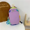 Mochila de Exterior de Verano 2026 Bloques de Color Dopamina Versátil para Viajes, Trayectos Diarios, Estudiantes Bolsos de Hombro para Mujer al por Mayor