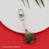 Llavero Colgante Navideño Más Vendido Transfronterizo DIY Hecho a Mano Colgante para Bolso Árbol de Navidad Materiales Pequeños Accesorios