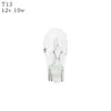 Luz Indicadora Yan-T5 Luz de Instrumentos para Coche T10 Bombilla de Luz de Freno T13 Filamento Único/Doble Ámbar Bombilla de Enchufe 3157 Luz Roja T20
