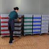 Estante Cesta Personalizada para Tazas, Cesta para Cuchillos y Tenedores, Cesta para Cuchillos y Tenedores Apta para Lavavajillas, Fábrica de Caja de Almacenamiento Sellada para Vasos de Agua y Copas de Vino de Material PP