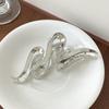 Nicho estilo frio design hairpin feminino cabeça updo grampo de cabelo 2024 novo tubarão clipe hairpin cocar
