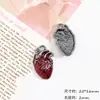 Colgante de Teléfono Móvil con Alas de Corazón Gótico Retro Personalizado Transfronterizo Europeo y Americano, Collar, Pulsera, Accesorios de Joyería