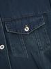 Exportação Transfronteiriça Roupas Femininas Europeias e Americanas Outono 2025 Novo Estilo Europeu e Americano Moda Feminina Casual Solta Jaqueta Jeans Jaqueta