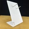 Estante de exhibición blanco para cuchilla eléctrica de barba, estante de exhibición transparente de acrílico para maquinilla de afeitar, estante de exhibición de instrumento de belleza para dispositivo de vello nasal