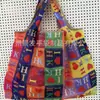 Bolsa de Compras Plegable Ecológica, Bolsa de Almacenamiento de Tela Oxford, Bolso de Hombro Portátil de Gran Capacidad, Bolsa Grande para Supermercado