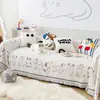 Towel de Sofá de Sala de Estar de Dibujos Animados Lindos Toalla de Sofá de una Pieza Todo Incluido Tela Cubierta Cubierta de Sofá Universal de Cuatro Estaciones de Chenilla