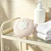 Flor de Banho para Massagem Caseira Não Solta Super Macia para Mulheres Bola de Banho para Chuveiro Masculino Flor de Girassol de Uso Duplo com Ventosa Bola de Banho