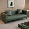 Estilo minimalista italiano sofá pequeño para apartamento sala de estar dormitorio apartamento doble de tres plazas zona de descanso salón de belleza tienda de ropa sofá