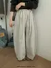 Imagina PANTALONES CASUALES versátiles de estilo coreano con estampado floral relajado SAILORMOON para otoño 71813 (viene con cordón en la cintura)