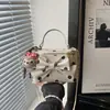 Bolso Cruzado Retro de Lunares y Corazón para Niña Bolso de Hombro Moda Niñas Bolso de Cadena Nuevo Bolso Cubo Pequeño para Niñas