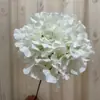 Hortensia artificial individual transfronteriza para decoración de bodas, decoración de arco de escenario de hotel, flores artificiales