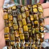 10X14 Piedra Natural Cristal Ágata Rectangular Plano Cuentas DIY Pulsera Collar Accesorios de Joyería Productos Semi-Terminados Venta al por Mayor