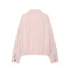 Chaqueta de Estilo Europeo con Cremallera y Cuello, Holgada, Moda 2026, Temperamento, Ropa para Mujer Amazon al por Mayor