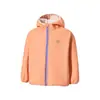 Chaqueta softshell suave KK Tree para niños, cortavientos con forro polar para niños, abrigo con capucha impermeable y a prueba de viento para exteriores para niñas, nuevo modelo 2026