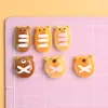 Bolsita Oso Baguette Accesorios de Resina Pegamento Crema Adornos DIY Juguetes de Comida de Dibujos Animados Pinzas para el Cabello Hebillas de Zapatos Adornos Decorativos