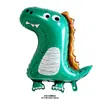 Novo Balão de Folha de Dinossauro Fofo Balão de Dinossauro Decoração de Festa Floresta de Dinossauros Balão de Dinossauro