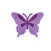 Mil Vitórias Novo Tecido Colorido com Bordado de Borboleta Patch Decoração de Borboleta Desenho Animado Patch para Roupa Jaqueta Puffer Termocolante Em Estoque