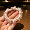 Gomas para el pelo estilo coreano, modelo nuevo 2026, alta gama, hermosas diademas de pedrería para niñas, elegantes gomas para el pelo, gomas elásticas para el pelo, accesorios para el cabello