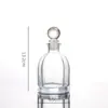 Botellas dispensadoras de perfume al por mayor, Botellas de vidrio transparente, Botellas de aromaterapia con tapa, Botellas de aromaterapia selladas de suministro directo de fábrica, Botellas vacías