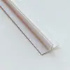Cabo faixa de borda para cortina de luz à prova de vento tira de fechamento de borda tira de prensagem de borda tira de borda com fivela de PVC película macia tira de teto