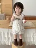 Macacão Sem Mangas para Meninos, Roupa de Verão Fina, Macacão Fofo para Bebê, Macacão de Verão Confortável com Desenho para Meninos Bebês