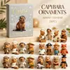 Calendario de cuenta atrás de Navidad 2026 transfronterizo, caja sorpresa, mini colgante de marmota, caja de regalo de calendario de Navidad
