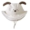 Sombrero de Bebé Qiunan Primavera y Verano Estilo Delgado Cachorro Sombrero de Cubo Secado Rápido A prueba de Viento Transpirable Sombrero para el Sol Sombrero de Protección Solar para Bebé