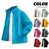 Comercio Exterior Transfronterizo Ocio al Aire Libre Deportes Sudadera Cardigan de Cuello Alto 2025 Hombres Otoño e Invierno Forro Polar con Cremallera Chaqueta