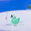 Óculos de Sol Luminosos Transfronteiriços Decoração de Micro Paisagem de Pato Enfeites de Mesa Acessórios de Carro Acessórios de Resina DIY
