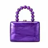 Europa y Estados Unidos transfronterizo nuevos bolsos acrílicos moda personalidad bolsos de mano socialité bolsos de mano para cena fabricantes venta al por mayor