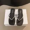 Chanclas Estilo Hada 2025 Nuevas Ins Moda Verano Pantuflas Para Mujer Uso Exterior Antideslizantes Suela Suave Sandalias de Playa