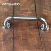 Zexiu porta de madeira dourada porta de aço inoxidável porta com moldura tubo redondo alça aberta curva simples dupla 9414 vendas diretas da fábrica