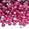 Não. 30 fundo plano diamante de vidro strass diy jóias de unhas redondas de cristal pedra caso do telefone móvel boneca vara broca cerca de 6,5 milímetros