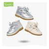 [Oferta Especial] Botas de Invierno para Niñas Snuffy Forradas de Felpa Calientes con Moño Botas Plateadas de Piel para Niñas Princesa