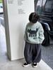 Calça de Moletom com Forro de Lã para Meninos 2026 Outono e Inverno Nova Moda Estilo Coreano Grossa Casual para Crianças