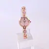Novo Modelo de Relógio Feminino com Mostrador de Quartzo Cheio de Diamantes e Céu Estrelado, Relógio Tendência Estilo Ins com Diamantes em Forma de Gota, Relógio Pulseira Feminino