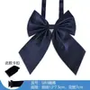 Corbata de lazo jk sin nudos raíz de pluma gigante estilo universitario femenino corbata estudiante uniforme académico foto de graduación flor de cuello uniforme escolar lazo
