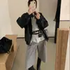 Algunos de los Nuevos Pantalones Cortos de Lana de Pierna Ancha Rectos de Cintura Alta Ajustados Slim-Fit Versátiles de Estilo Coreano de Gama Alta para Mujer Ya Están Disponibles