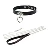 Cuerda de Tracción Sexy Cadena para Perro Cuerda para Juego de Rol Campana Collar de Corazón Esclavo Sexual Entrenamiento Pareja Juguete Sexual Uso Sexual
