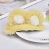 Pinza para el pelo de oso de peluche dulce y linda estilo ins coreano para flequillo lateral de mujer, clip BB para la parte trasera de la cabeza, accesorios para el cabello