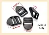 Mercadorias de fábrica fivela de olho fivela trapezoidal curva ajuste de alça de mochila fivela de quatro barras fivela de escada plana fivela de ajuste de plástico