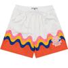 2023 Novo Estilo Transfronteiriço Shorts Americanos Fitness Corrida Basquete Casual Tecido de Malha Estampa Digital 3D