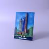 China Shanghái imán de nevera ciudad turismo recuerdo fabricantes de resina magnética venta al por mayor hecho a mano tridimensional mini creativo